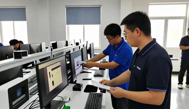 子午线数字科技（苏州）有限公司展示数据采集应用成果